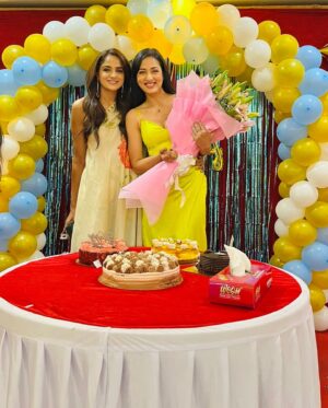 Vidisha Instagram - Well after celebrating Aadya for 9months straight, Here comes my birthday! A bit in a confused state of mind if it was my birthday or the lil ones. Either ways had a beautiful day with just the people I love and who’ve been there for me throughout! Only gratitude for everything I have and for the beautiful days to come! 
Thanks to the love of my life @ontoral.insearchofmusic and @gaurav_srivastava for making this one so special!
Thank you all for all your lovely wishes! ♥️☺️
#birthday #gratitude #love #family #friends #vidisha #vidishasrivastava #