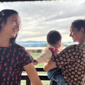 Vidisha Instagram - Much needed beautiful getaway in the mountains. Family vacay at @parakkatnatureresortmunnar  #sereneplace #beautifuldestinations #família #munnar #south #godsowncountrykerala