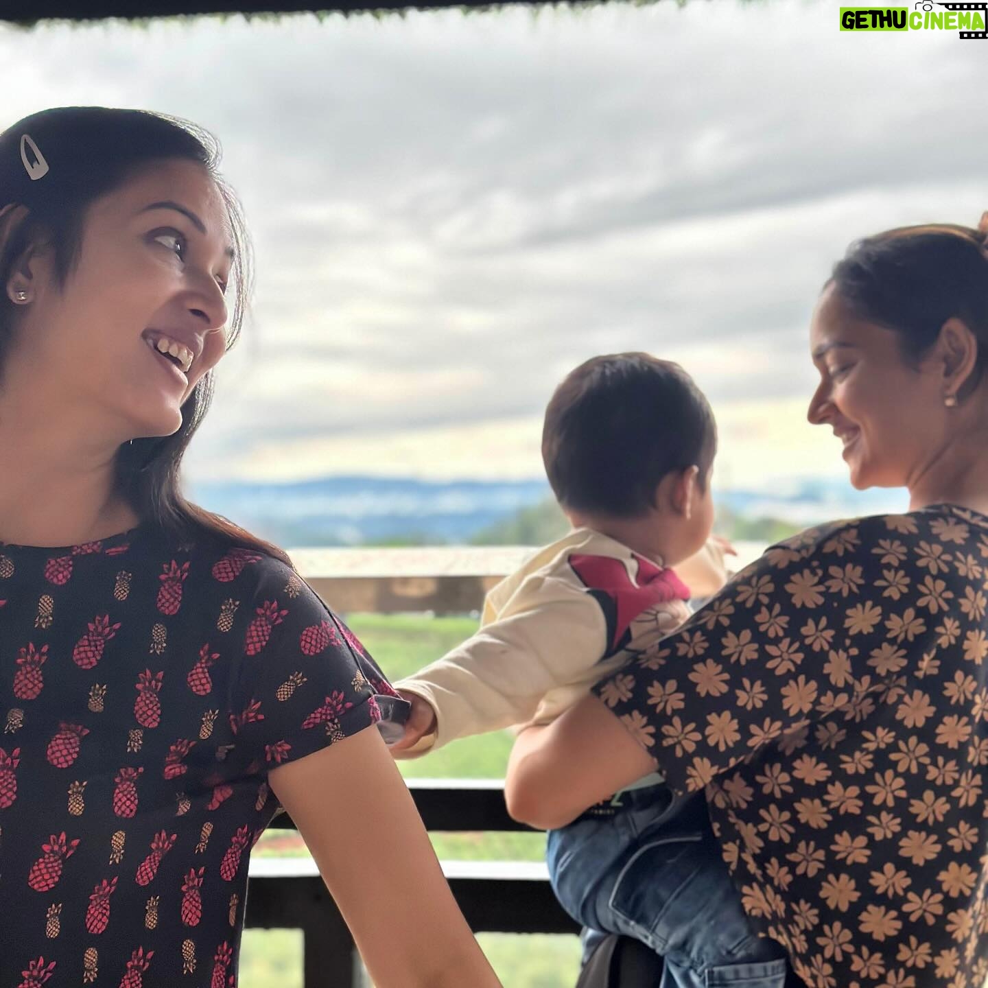 Vidisha - 12.6K Likes - Much needed beautiful getaway in the mountains. Family vacay at @parakkatnatureresortmunnar #sereneplace #beautifuldestinations #família #munnar #south #godsowncountrykerala