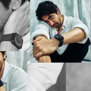 Vihaan Samat Instagram - Stay on trend and have fun with the @boat.nirvana Wave Fury smartwatch, with a functional crown that adds a playful touch to your fashion game 🥼⌚

#WaveFury #WearYourSmart #iamaboathead 

Available at boAt lifestyle and Flipkart I Go grab now