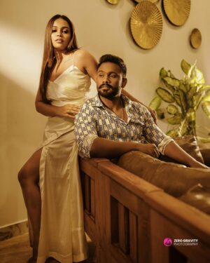 Vijay Kumar Instagram - To infinity and beyond 😇❤️ @nakshatra.murthy 
📸 @zerogravityphotography 
Mua @mua_vijisharath 
#vijayviruz