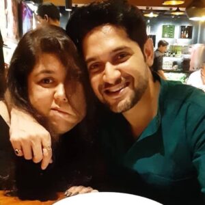Vikram Chatterjee Instagram - Swipe to see how we both grew up with time. Happy birthday little one!