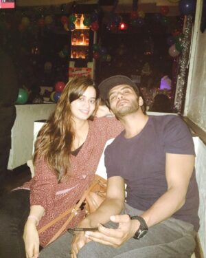 Vikram Singh Chauhan Instagram - Here’s to another year of being great together! 
2 and to many more ..♾️❤️ 
@sneha_shkukla 

#happytwotous❤️ #blessed