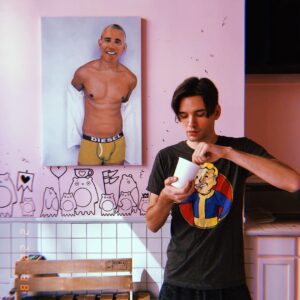 Vincent Cyr Instagram - I will eat everything. I want to get naked like Obama