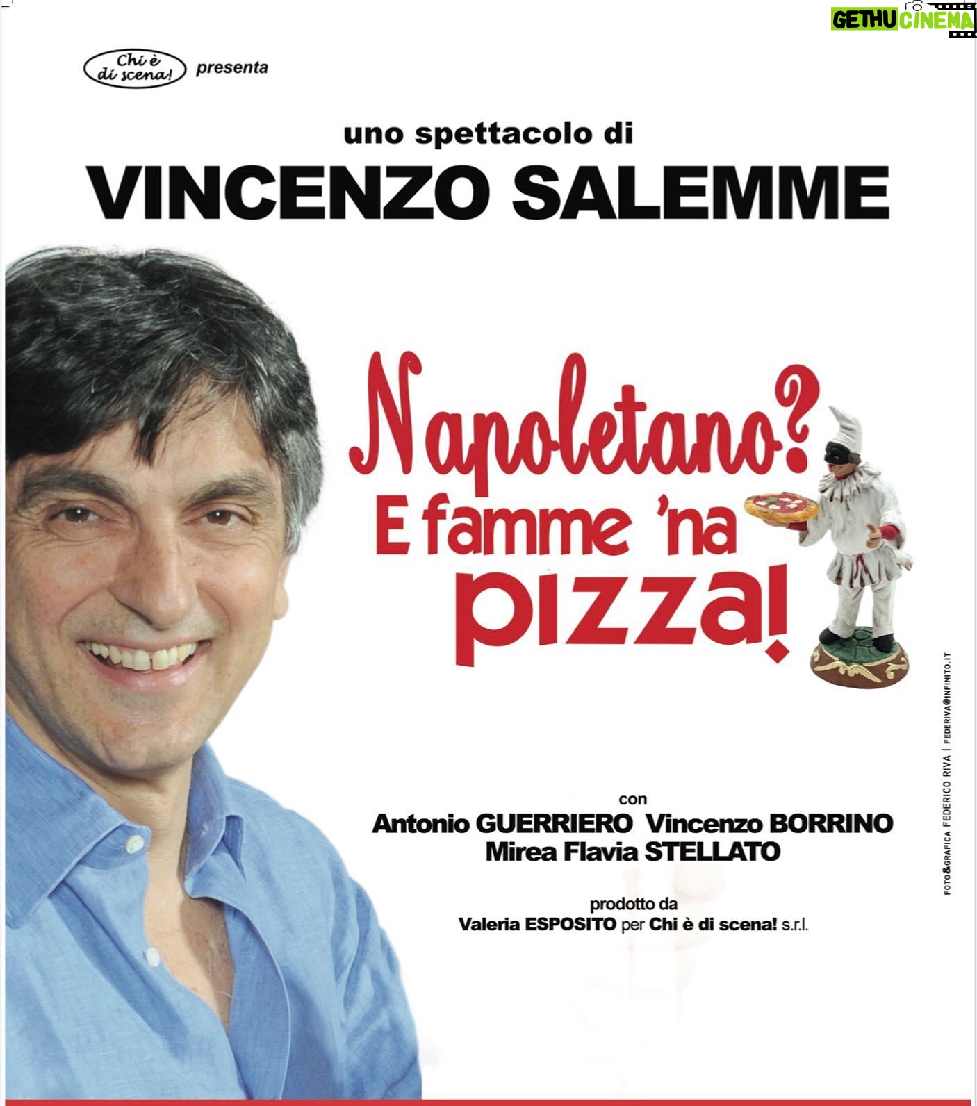 Vincenzo Salemme - 10.8K Likes - Cari amici, vi volevo informare che ho preparato per voi un nuovo spettacolo tratto dal mio libro “Napoletano? E Famme ‘na pizza”🍕
che porteró in giro in una breve tournèe estiva.
Appena saranno confermate tutte le date e i luoghi, ve li comunicherò..e chest’è!❤️
#tounèe #napoletanoefammenapizza