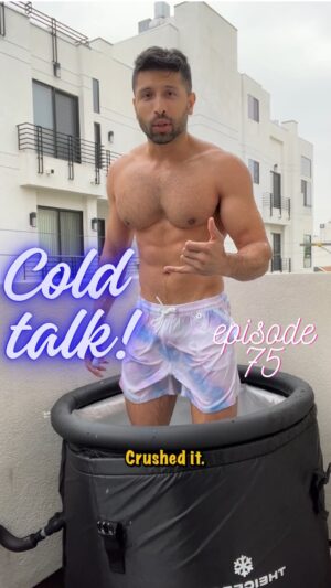 Vinn Sander Instagram - BTS 🎬
Shorts crushed it 💯 

#icebath #coldtalk #motivation #daily #noexcuses