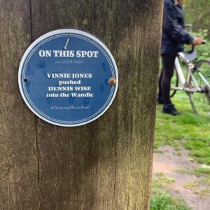 Vinnie Jones Instagram - Got sent this today, unbelievable 😜

#TheLongThrowTrail