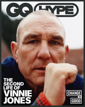 Vinnie Jones Instagram - “Looking back on it, I think I must have had a lot of mental health issues. Mental health in my day was a white jacket, in the van, and they’d take you away. And at certain times that was very close with me because I was fucking out of hand.”

Eleven years sober, five years after the death of his wife, Hollywood’s go-to tough guy Vinnie Jones is learning to embrace life’s softer side. Read this week’s #GQHype, where he talks about battling with mental health and coming to terms with his past.

Written by @hayleycampbelly
Photography by @ben.parks.studio
Styling by @beabosley
Grooming by @vellismakeupandhair