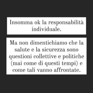 Viola Carofalo Instagram - Avete fatto il tampone? Siete positivi? Bhe non siete soli (no, io per fortuna no 🤘 ma molti dei miei conoscenti lo sono). Ma siamo sicuri che tamponarsi sia una questione di responsabilità individuale e un costo che dobbiamo sopportare noi come privatə cittadinə? Io dico di no.
Negli USA stanno per inviare 500 milioni di tamponi gratuiti alla popolazione. Significa che si può fare se c’è la volontà politica, anche da noi in Italia.