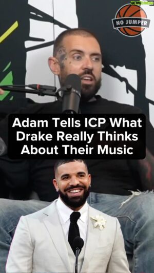 Violent J Instagram - #Adam22 tells the #InsaneClownPosse how #Drake feels about them. 👀