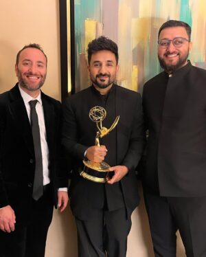 Vir Das Instagram - For India 🇮🇳
For Indian comedy. 
Every breath, every word. Thank you to the @iemmys for this incredible honour.