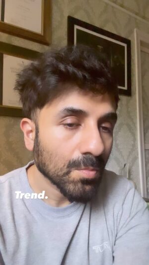 Vir Das Instagram - Trend. I woke up this way.