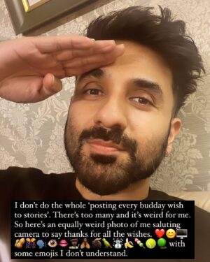 Vir Das Instagram - Thanks y’all ❤️ read them all 🤗