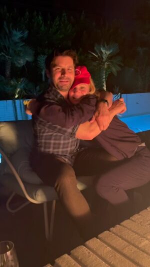 Virginia Williams Instagram - When Lauren Reed and Ben Grogan reconnect… I’ve missed you @ryanjohnsonofoz !!! Loved having you out in LA, buddy. Felt like no time had passed. Every once in awhile you make amazing  friends on set and over 10 years later you still love each other ❤️ Til next time… #FairlyLegal