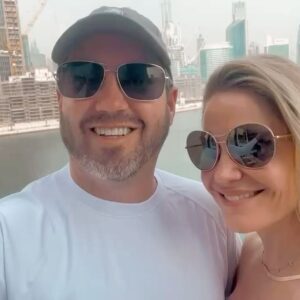 Virginia Williams Instagram - Dubai (and Abu Dhabi) part 1. 🇦🇪 
Holy wow. What a trip!!! Swimming overlooking the city, New Year’s Eve (also my 16th anniversary) celebration 🍾 , my parents with a belly dancer 😂 , Ferrari World with the kiddos, and The White Mosque 🕌. Sensory overload to say the least. But amazing. More pics to come….
#Dubai # Abudhabi #uae #sheikhzayed #ferrariworld #ferrari