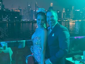 Virginia Williams Instagram - Dubai (and Abu Dhabi) part 1. 🇦🇪 
Holy wow. What a trip!!! Swimming overlooking the city, New Year’s Eve (also my 16th anniversary) celebration 🍾 , my parents with a belly dancer 😂 , Ferrari World with the kiddos, and The White Mosque 🕌. Sensory overload to say the least. But amazing. More pics to come….
#Dubai # Abudhabi #uae #sheikhzayed #ferrariworld #ferrari
