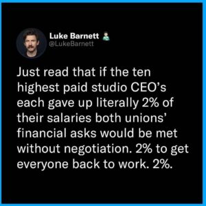 Virginia Williams Instagram - Just one of many ways to look at this. One thing’s for sure. The business has changed and the business model needs to as well. #sag-strong #sagaftra #proudsagaftramember
