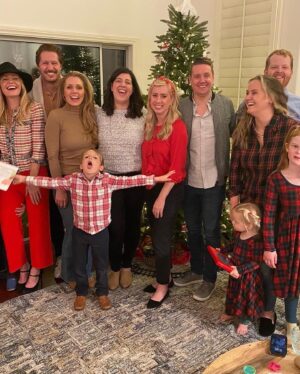 Virginia Williams Instagram - Christmastime photo dump #2 🎅❤️🎄 Pure Joy, more parties, performances, the Polar Express, Santa, candlelight Christmas Eve service at our church, and Christmas morning 🤗