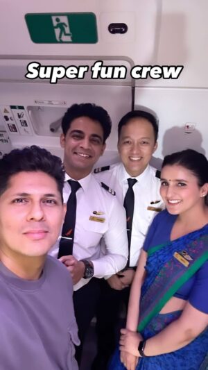 Vishal Malhotra Instagram - My best Donestic flight ever on AirIndias brand new A350 Business class cabin.
#aviation #businessclass #airindia #airplanes #delhi #india
