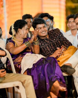 Vishnupriya sainath pathade patil Instagram - Bhaiya ki shadi ke kuch candids 🤣