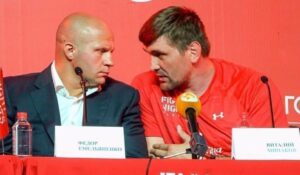 Vitaly Minakov Instagram - До боя остается несколько часов. 
 Фёдору @fedoremelianenkoofficial  желаю победы в этом поединке #Bellator290 

Уверен, что сегодня он поставит красивую точку. 

Давайте поддержим Чемпиона 💪🏻🇷🇺