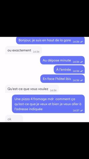 Vivian Grimigni Instagram - À votre avis mon chauffeur a t’il 
3 g d’alcool dans le sang?