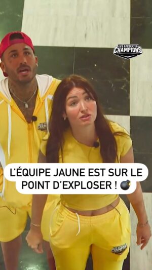 Vivian Grimigni Instagram - "Ça ne va pas se passer comme ça !" ❌ 
Les alliances naissantes au sein de l’équipe Jaune sème le trouble entre les Apprentis Champions 🤯 
 
#LAC, nouvel épisode à 19:50 sur W9 et en streaming sur M6 