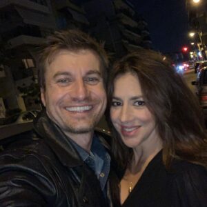 Vivian Kontomari Instagram - Πάντα…οικογένεια @solontsounis 
#fruends #family #actor #soi