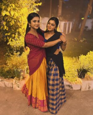Vj Dhanusek Vijayakumar Instagram - You are more than a friend, you are a sister who has always been there for me. You’ve been my rock, my shoulder to cry on, and my partner in fun. The bond we share is unbreakable, and I am grateful for that. 😘🥰
 
Happy birthday to my troublemaker and mad girl @varshinisureshoffl 
I love you more, my little silvandu.. 🎂❤️🎉😍🎊
.
.
.
.
#happybirthday #varshinisuresh #vjdhanusek #birthdaywishes #sister #sisterlove #family #love #friendship #friendshipgoals #instadaily #instalike #instamood #instagram #instalove #foryou #trending #picoftheday #happyme