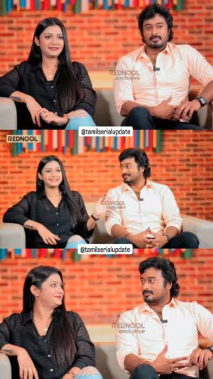 Vj Dhanusek Vijayakumar Instagram - I love them most as Naveen and Dhanusek.

@naveenmuralidhar_mimicree @vj_dhanusek 🙌🏻🤩😍

The way both talk, the way both laugh together, and the way both tease each other and admire each other were really amazing. Both are such beautiful reel pairs. Compared to on-screen and off-screen, I like their off-screen friendship and bonding. Both are amazing people and a cute reel pair... 

I want to see more on-screen romance and bonding as Anjali Krishna..!!! ❤️🥰😇💖

@vijaytelevision @thaicreations.2023
@naveen_rasigar_mandram_pondy @naveen_rasigan_alexis @neenaankadhal @nee_naankadhal_vijaytvserial @nee_naan_kadhal_big_fan @vijaytvfamily_offl @vijaytvexpresss @tamilserialexpress_ @tamilserialexpress 

Video credits @rednoolofficial
.
.
.
.
#tamilserialupdates #naveenmuralidhar #vjdhanusek #neenaankadhal #neenaankadhalvijaytv #vijaytelevision #tamilserial #actress