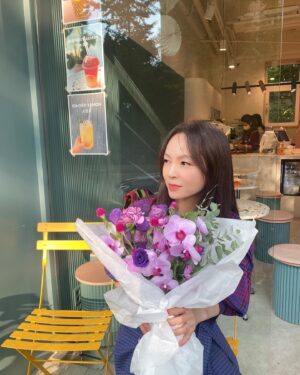 WAX Instagram - 꽃선물 행복해요~💕
