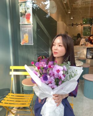WAX Instagram - 꽃선물 행복해요~💕