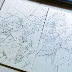 Wakana Instagram - 最近描いたやつ