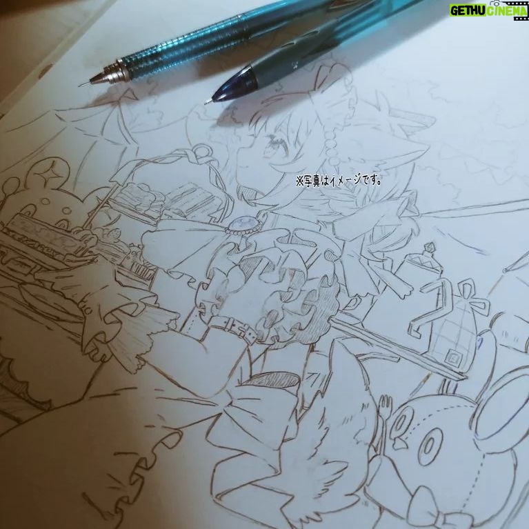 Wakana - 155 Likes - あお🔹🔷
#wip #watercolor
#illustration #ガチ制作会
