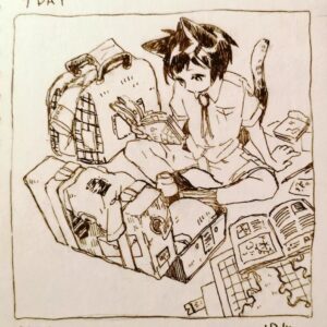 Wakana Instagram - インクトーバー2022
Day01〜10まで
#inktober 
#inktober2022 
#illustration 
#インクトーバー