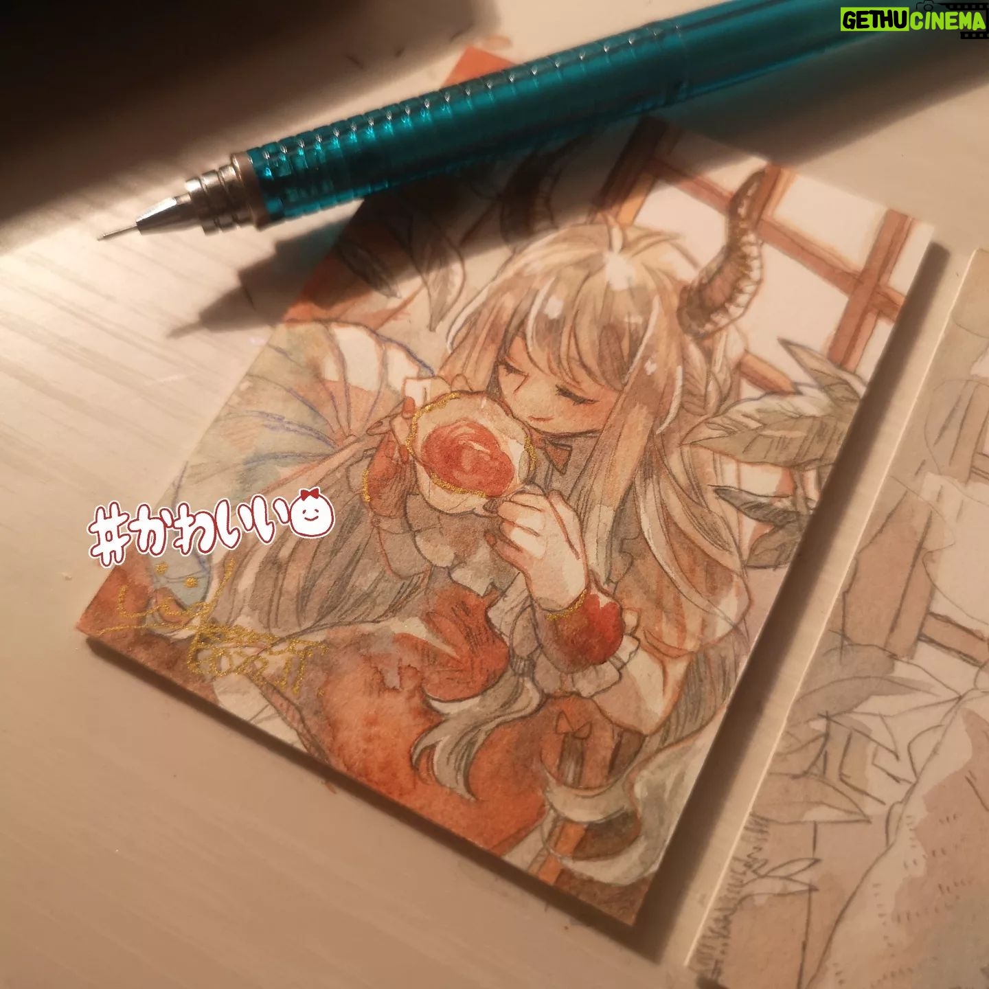 Wakana - 153 Likes - できつつあります!
#illustration
#watercolor
#original