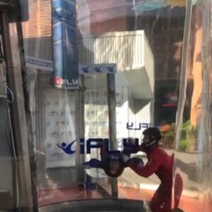 Walker Scobell Instagram - Indoor skydiving