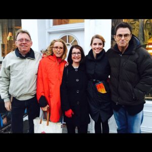 Wallis Currie-Wood Instagram - dad and mom and mom and me and dad #madamsecretary #familyday