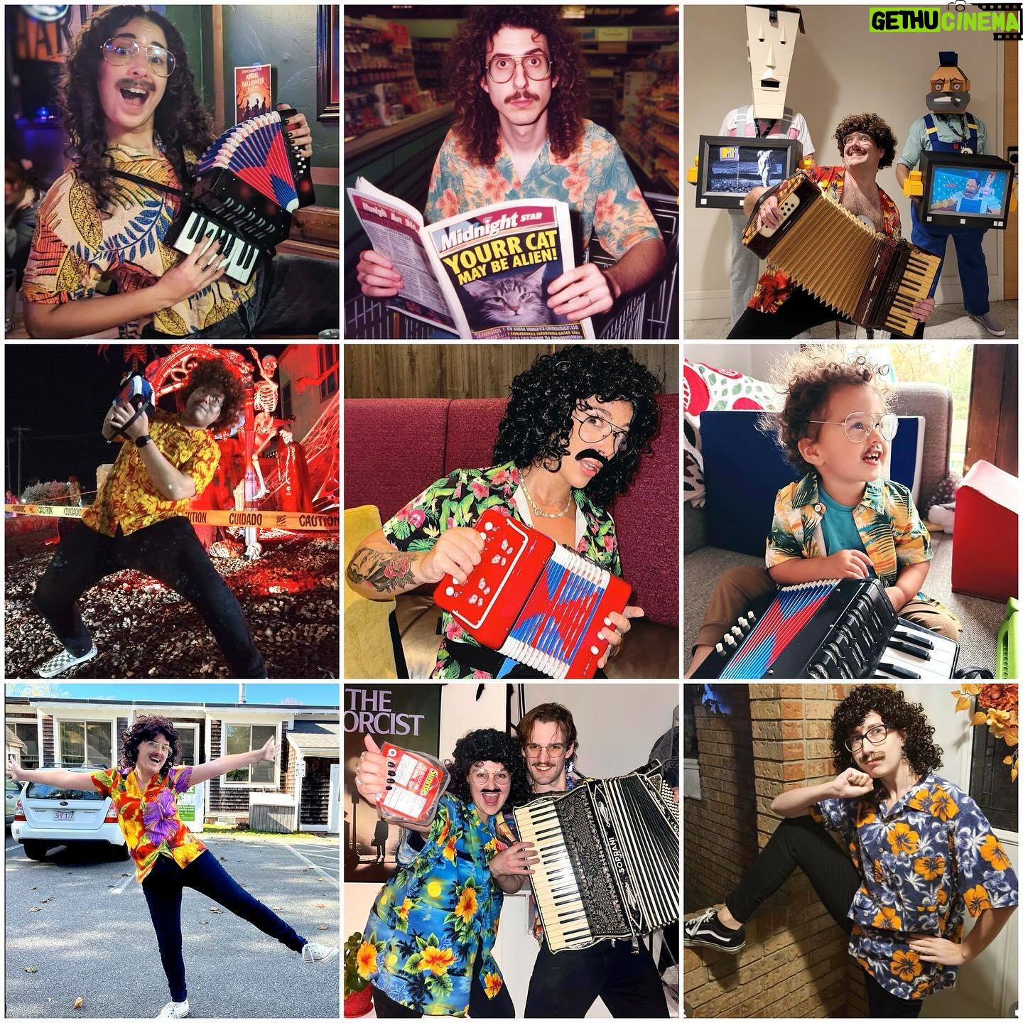 'Weird Al' Yankovic - 29.5K Likes - After much careful consideration, here are my totally unbiased picks for Best Halloween Costumes of 2023 (all tied for first place).