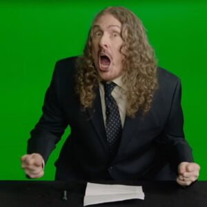 'Weird Al' Yankovic Instagram - I hope you got a chance to check out “Deja Vu (But Worse),” the presidential debate video that I just did with the @gregorybrothers.  Because of the insanely fast turnaround time on these things, we always shoot a BUNCH of debate questions, and only a small handful actually get used in the final edit.  Here are a few that (perhaps understandably) got left on the cutting room floor.