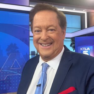 Wendy Burch Instagram - Talent. I have been using that word a lot lately when talking about my friend Sam Rubin. I live in a town full of talented people. I work at a TV station with talented journalists. But there was one man who had talent that was brighter and, quite frankly, just better than the rest of us.

I knew Sam for 25 years. Worked with him for nearly 20. In that time, I watched him produce more hours of television than any other person in Hollywood. 5 hours a morning. 5 days a week (and that was all before 10:30am). In the afternoons, he would be a correspondent for news outlets around the world, run his own production company and make countless public appearances. He would travel the globe for movie junkets, concerts, and premiers. In between it all, he’d somehow find the time to write columns, essays, and social post that would remind us that this “tv guy” was one of the best print journalists in the business.

It has often been said that nothing in production works faster than television news—and while we may be quick—Sam was lightning. His two-finger typing was a super-sonic symphony of words, wit, and Hollywood wisdom. On the occasion when he was caught without a carefully worded script… well that’s when he really shined. You knew when the prompter said (((SAM AD LIB))) some sharp turn of a phrase would magically appear out of thin air in the nick-of-time for on-air.

The guy also really knew how to tease. I’m referring to the quick couple of lines we come up with to keep you watching past the commercial break. It’s the “stay tuned” part of our business. Often (and Sam would admit this) his teases were more interesting than the actual story. Just another example of how he was constantly tuned in to what made our morning show work. In fact, I think Sam understood the KTLA Morning News better than anyone. He knew how to stay in the moment, commit to the bit and could have conducted a master class on how to make something out of nothing.

....... MORE in next post