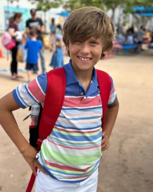 Wendy Burch Instagram - 3rd GRADE! 

My son is literally head and shoulders above his classmates! #bigmanoncampus 

#BRADYBURCH #BeingBRADY #westwoodcharter 
#ralphlaurenpoloshirt  #airjordans #nike 
#wendyburch
