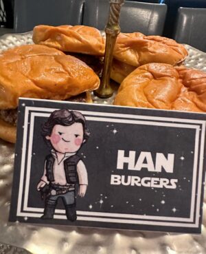 Wendy Burch Instagram - Yes… I just had a “May the 4th be with You” dinner party for a bunch of 9 year old boys.
 
The force is strong in our family… and  the neighbors in our building are very understanding .
 
#pinterestmademedoit #WENDYBURCH #WAKEUPWithWENDY #BRADYBURCH #BraveBRADY