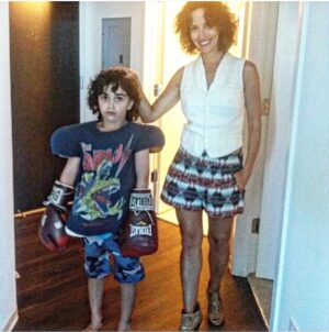 Wendy Moniz Instagram - Having allll the feels today for the fighter in this kid…
so proud of his perseverance 
( and sense of humor along the way!) which led him to a road filled with wonderful opportunities 🥹💙
#gobruins🐻