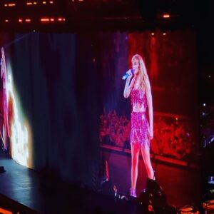 Wendy Moniz Instagram - Not me posting a few concert highlights with my shaky, subpar quality iPhone 🫣 of @taylorswift Eras Tour because August is (actually) slipping away into a moment in time, and I want this night as a reminder on my page for EVERMORE!!!
***
But…yes me…I’m the problem🤓
Enjoy this mini slide show, it brings me joy🫶🏻
