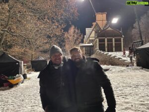 Wes Chatham Instagram - The director Breck Eisner and me, after finishing the longest continuous shot ever done on The Expanse. S5 episode 9 shoot out, it took us months of planning and rehearsing. We finished just minutes before sunrise. That look on our faces is relief. Not just because we made the shot, it was the coldest night of the year in Ontario. We were relived we did not freeze to death.