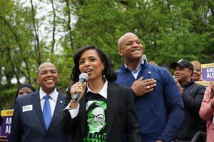 Wes Moore Instagram - Baltimore, we love you!

Let’s get out to vote for @alsobrooksformd!