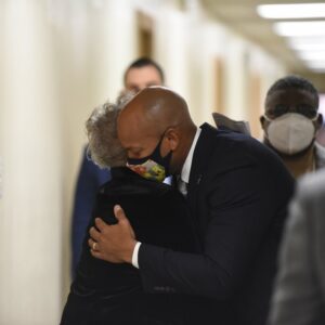 Wes Moore Instagram - It was my joy to join @speakeradriennejones, @senatorbenbrooks, @councilmanjulianejonesjr, and the loving community of @ubame.family in Randallstown in honor of Martin Luther King this morning.

Dr. King said "Philanthropy is commendable, but it must not cause the philanthropist to overlook the circumstances of economic injustice which make philanthropy necessary.”

We have to fix the broken systems that continue to let people fall between the cracks.

That's why on day 2 of our administration, we released our budget with historic investments in education.

There are no surprises in our budget. We've been talking about leading on these issues for two years. 

If I said it, I meant it.

We don't have to choose between being ambitious and being reckless. We don't have to choose between being bold and being thoughtful. We can and will be both.

Thank you for welcoming me this morning. I am excited to be your partner. Together, we will make this Maryland's decade.