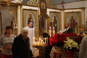 Wes Moore Instagram - It was my joy to join friends in the Ukrainian community today at Saint Michael’s Ukrainian Orthodox Church in Baltimore for the start of their Christmas celebrations.

I will always be a partner and ally to the Ukrainian community.