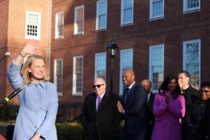 Wes Moore Instagram - Congratulations Comptroller @brookeelierman!

Today is a proud day for the state of Maryland and I could not be more excited to be your partner in building an economy where every person can thrive.